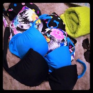 Bikini top bundle/ pushup bikini top